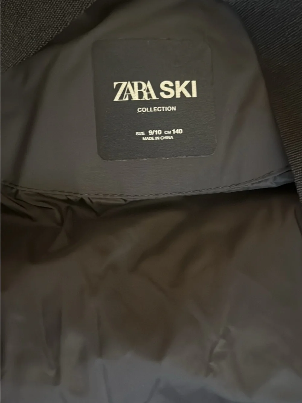 Zara Ski Kids  Hooded Puffer Jacket with Recco